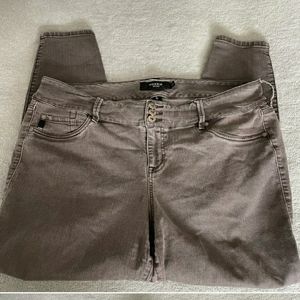 Women's Gray Jeans
